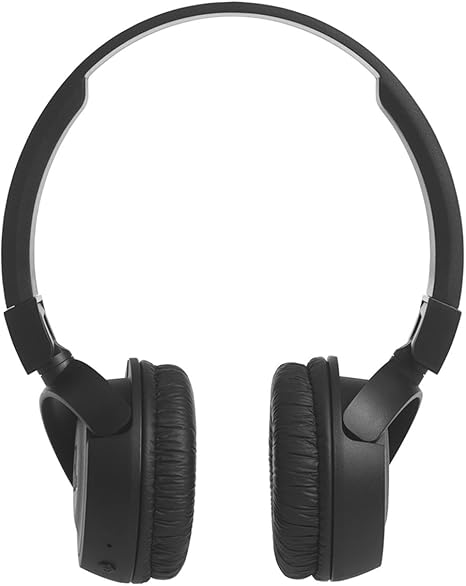 JBL T450BT Wireless On-Ear Headphones with Built-in Remote and Microphone (Black)