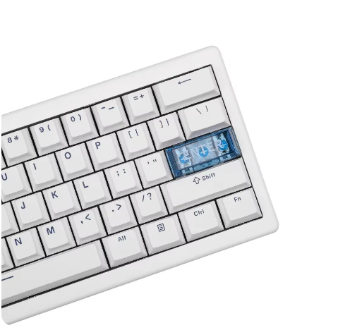 Cidoo Qk61 Mechanical Keyboard Qmk 3-Mode Wireless Bluetooth Hot Swappable Gasket Customization Keyboard Office Gaming Keyboard (WHITE)