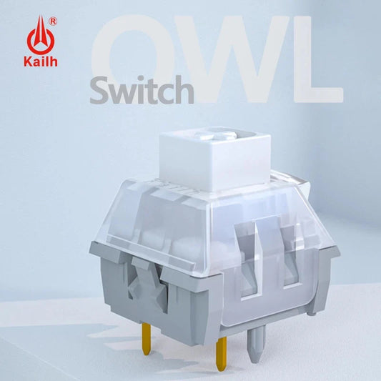 Kailh Box Owl White Switch Mechanical Keyboard Switch Waterproof and Dustproof