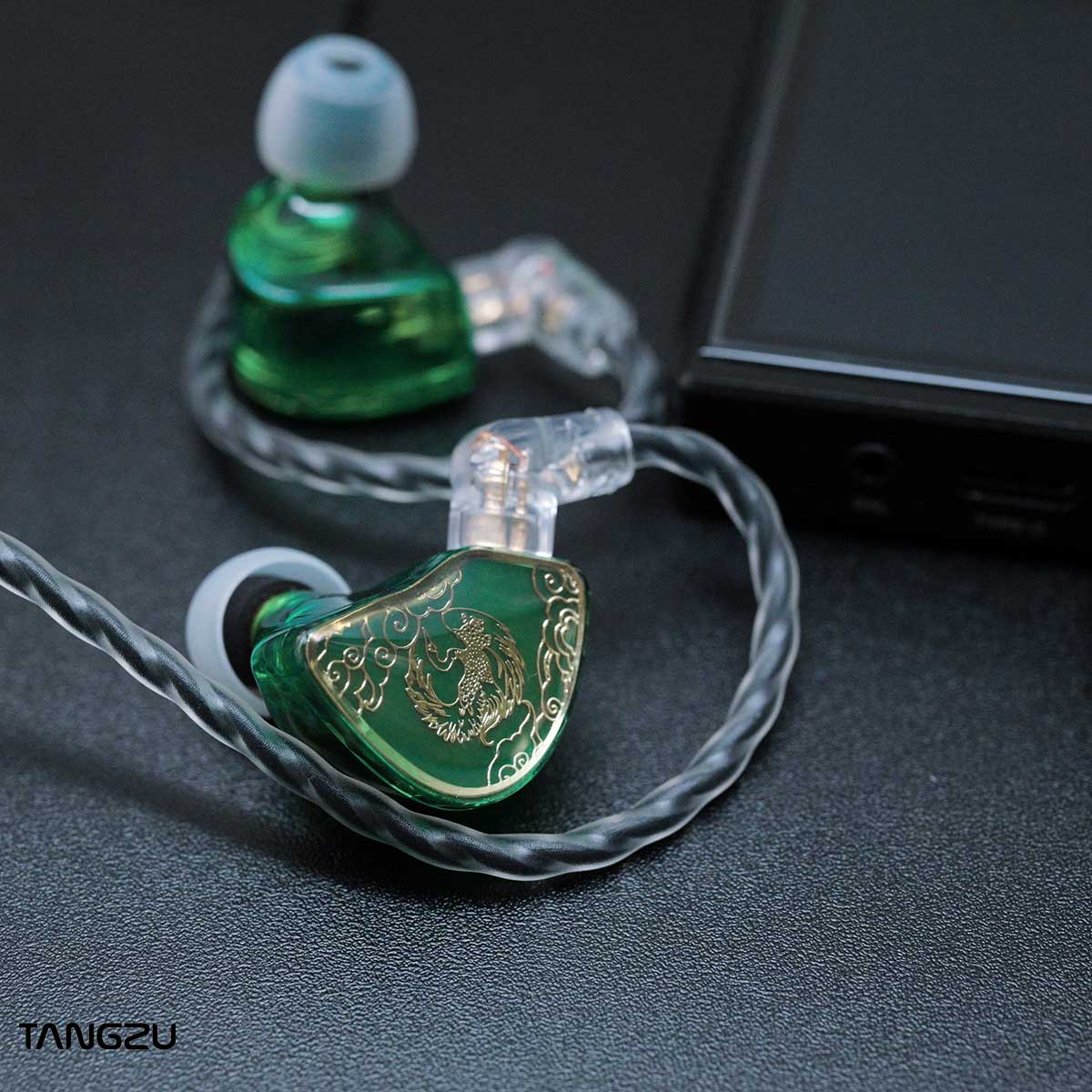 TANGZU WANER SG (No Mic) HIFI Music In-ear Earphone IEM Earbud 0.78mm Plug Detachable Cable Headset