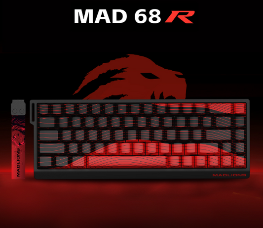 Madlions Mad68 R HE Mechancial Keyboard Magnetic Switch 8K polling rate