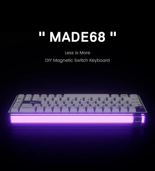 MelGeek Made68 Magnetic axis keyboard for RT esports games customized mechanical fearless contract desktop laptop keyboard