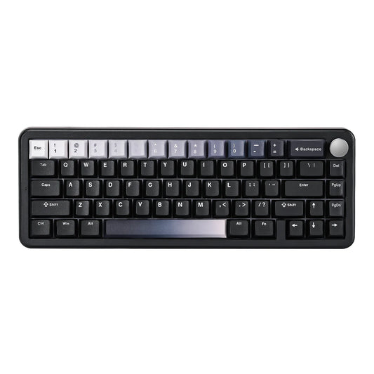 Yunzii B68 (BLACK with Milk Switches)