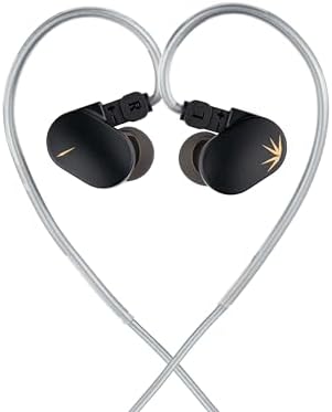 MOONDROP CHU II (With mic, USB C) High Performance Dynamic Driver IEMs Interchangeable Cable in-Ear Headphone