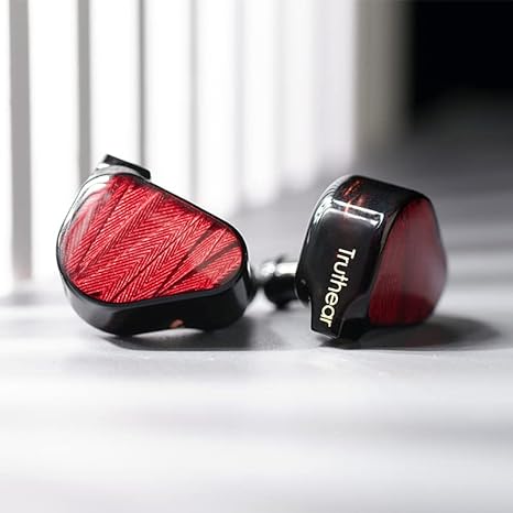 TRUTHEAR x Crinacle ZERO:RED (No Mic) Dual Dynamic Drivers In Ear Headphone with 0.78 2Pin Cable