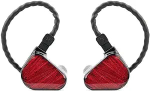 TRUTHEAR x Crinacle ZERO:RED (No Mic) Dual Dynamic Drivers In Ear Headphone with 0.78 2Pin Cable