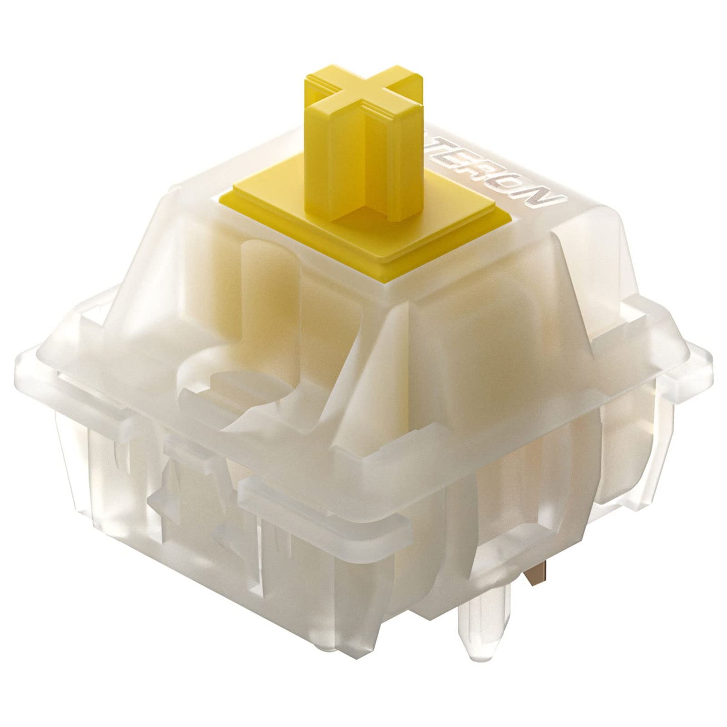 Gateron milky yellow pro switches  Linear Lubed Switch SMD RGB mx stem switch for mechanical keyboard 5pin