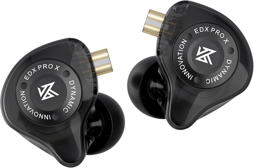 KZ EDX PRO X (No Mic) Dynamic Drive Wired Earphone HIFI Bass Music Earbud Sport Noise Cancelling Headset KZ EDXPROX ZSTX