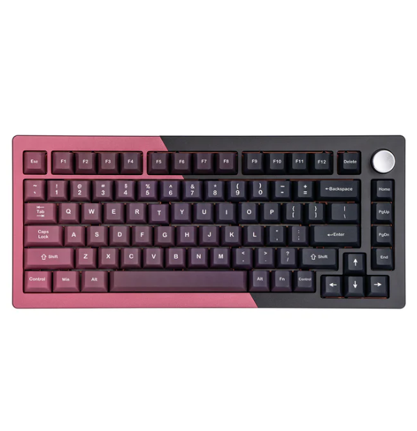 KiiBOOM LOOP75 (black/red) Aluminium Keyboard