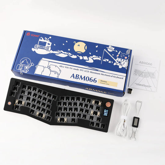 CIDOO ABM066 Alice Keyboard (Kit)