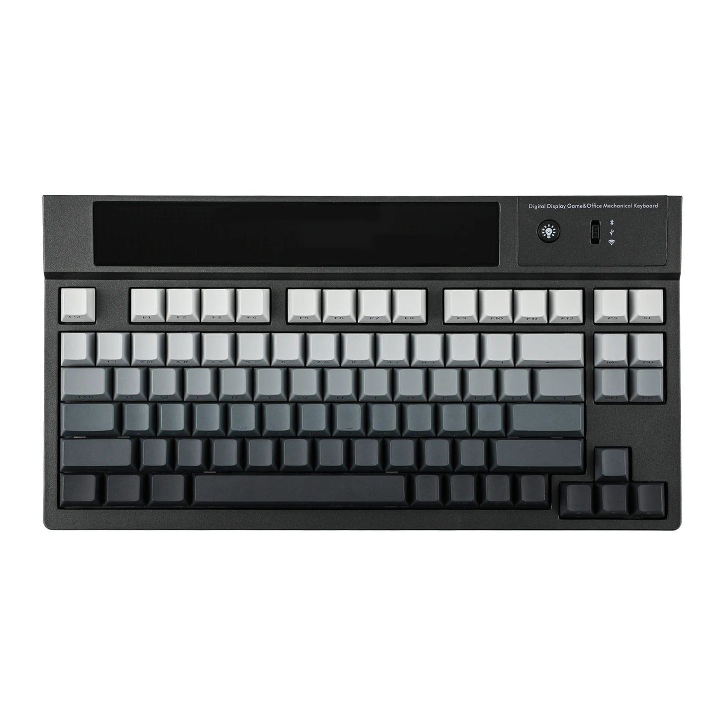 EPOMAKER DynaTab 75X 75% Compact Bluetooth&2.4G&Type-C Hot-swap Mechanical Keyboard with Custom Dot-Matrix RGB LED Screen