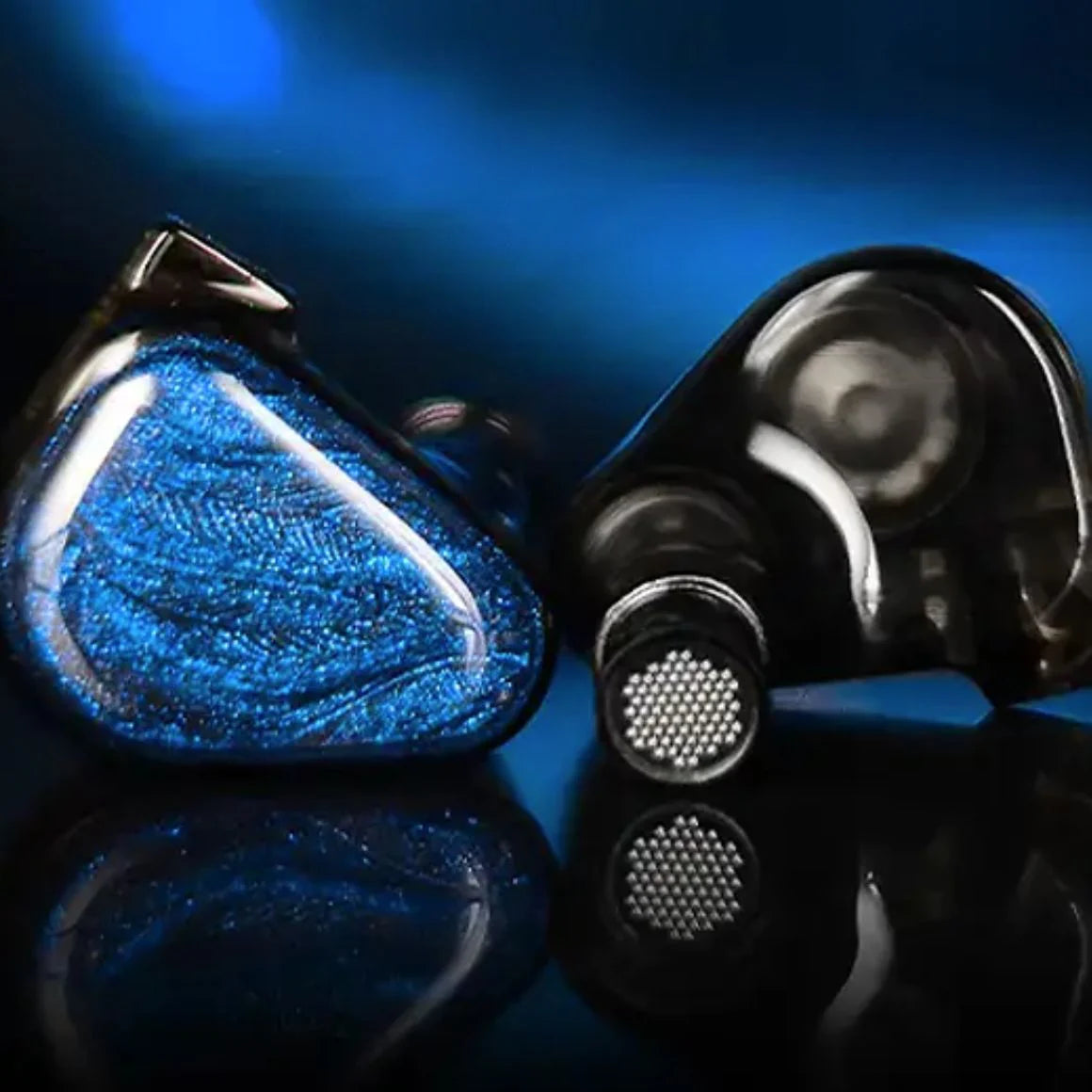 TRUTHEAR x Crinacle ZERO BLUE (No Mic) Earphone Dual Dynamic Drivers IEMs with 0.78 2Pin Cable Earbuds