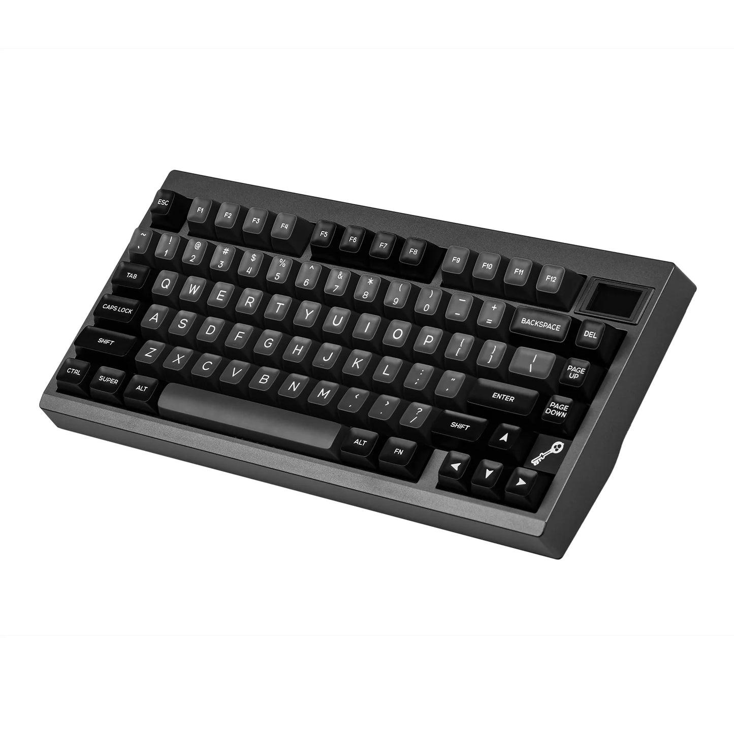 EPOMAKER TH80 PRO V2 Wireless Gaming Keyboard with RGB Screen 75% Bluetooth/2.4Ghz/USB-C VIA Programmable Gasket Keyboard