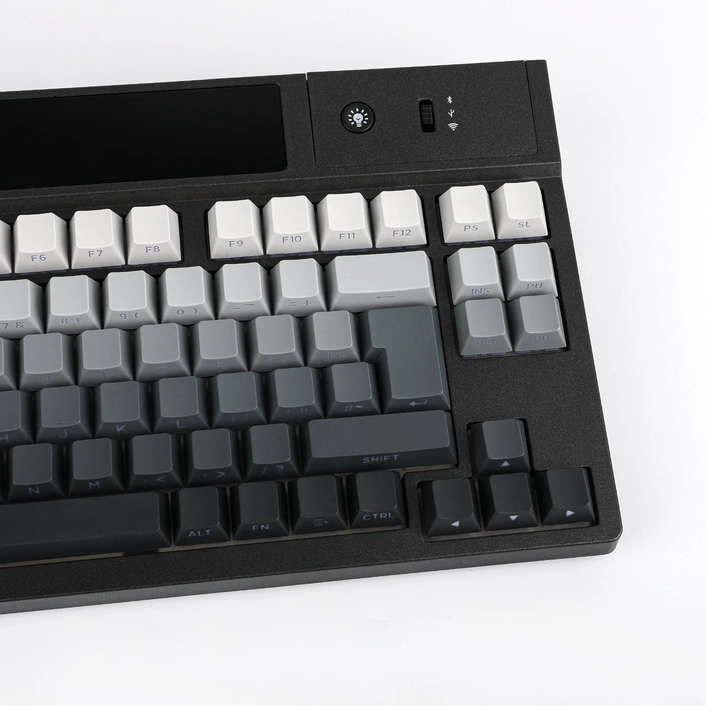 EPOMAKER DynaTab 75X 75% Compact Bluetooth&2.4G&Type-C Hot-swap Mechanical Keyboard with Custom Dot-Matrix RGB LED Screen