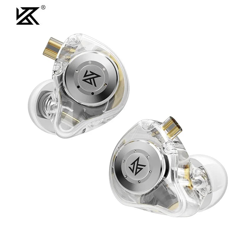 KZ EDX PRO X (No Mic) Dynamic Drive Wired Earphone HIFI Bass Music Earbud Sport Noise Cancelling Headset KZ EDXPROX ZSTX