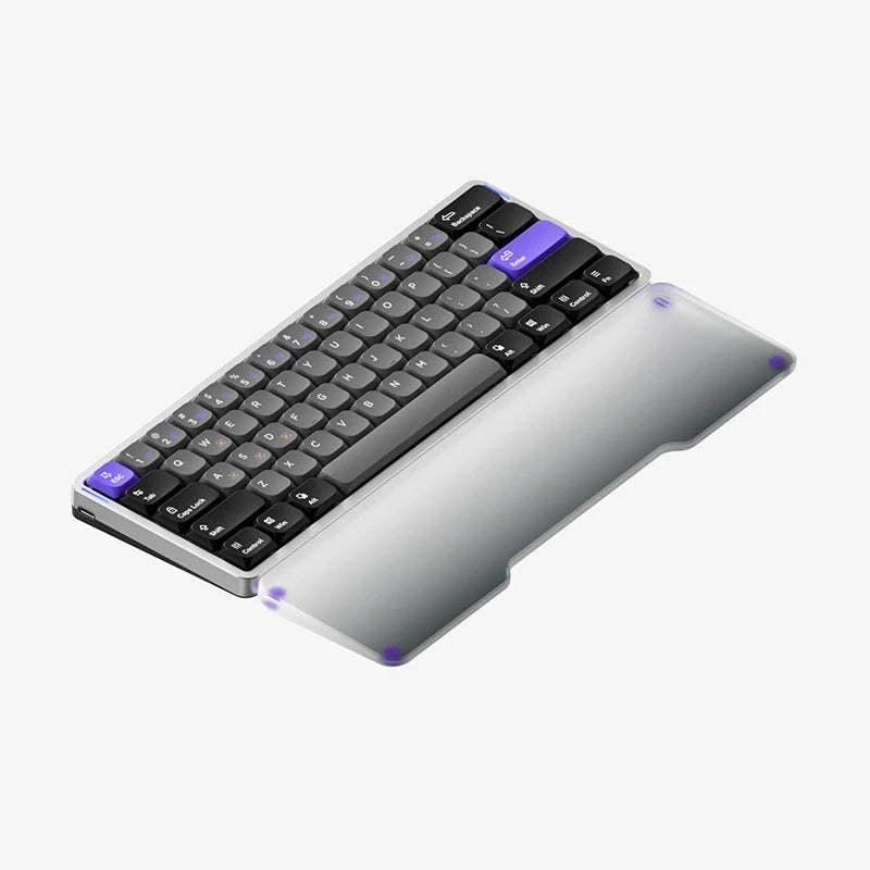 NuPhy Air60 HE Low Magnetic Switch Keyboard Magnetic Jade Mini Axis Customization 8K Gaming Keyboard Fearless Contract Valorant