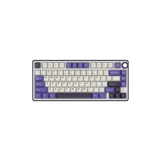 Royal Kludge R75 (BLACKBERRY with Silver Switches)